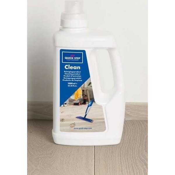Quick Step Laminaat Cleaner - onderhoudsproduct 1L - cleanser - vloercleaner Quick Step Laminaat Cleaner - onderhoudsproduct 1L - cleanser - vloercleaner