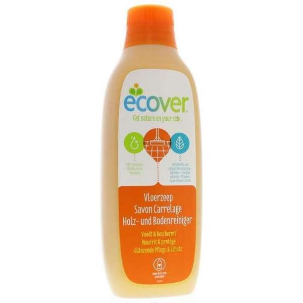Ecover Vloerzeep Met Lijnolie 2 flessen van 1000 ml Ecover Vloerzeep Met Lijnolie 2 flessen van 1000 ml