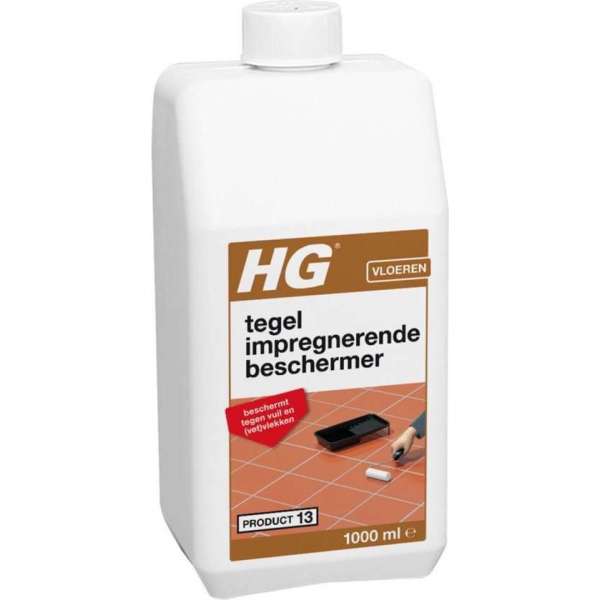 HG tegel impregnerende beschermer (HG product 13) - 1L - tegen het intrekken van vuil en vet HG tegel impregnerende beschermer (HG product 13) - 1L - tegen het intrekken van vuil en vet