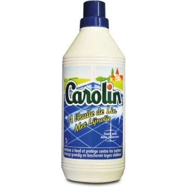 Carolin vloerreiniger met lijnolie 2x1l Carolin vloerreiniger met lijnolie 2x1l