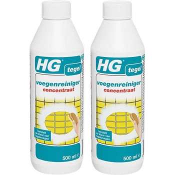 HG voegenreiniger concentraat Verwijdert sterke vervuiling van voegen - 2 Stuks !