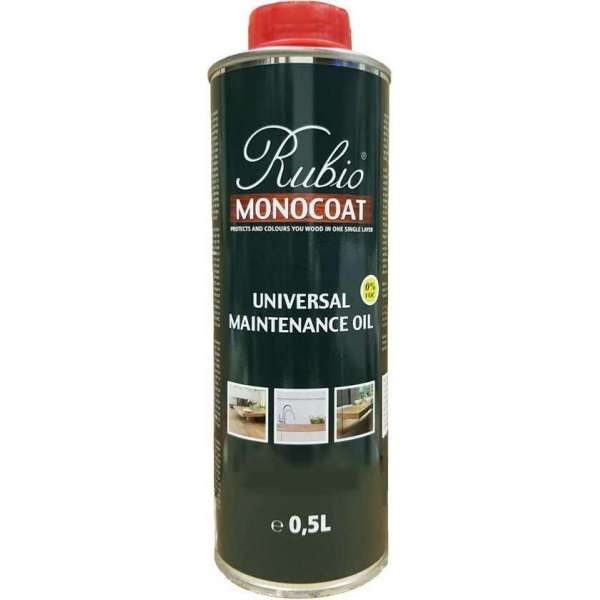 Rubio Monocoat Universal Maintenance Oil Pure - 0.5 liter Rubio Monocoat Universal Maintenance Oil Pure - 0.5 liter