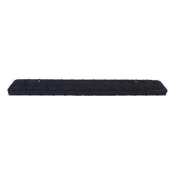 Trapmat aluminium traanplaat Zwart 15 Stuks 7,5x60 cm haak 2,6 cm Trapmat aluminium traanplaat Zwart 15 Stuks 7,5x60 cm haak 2,6 cm