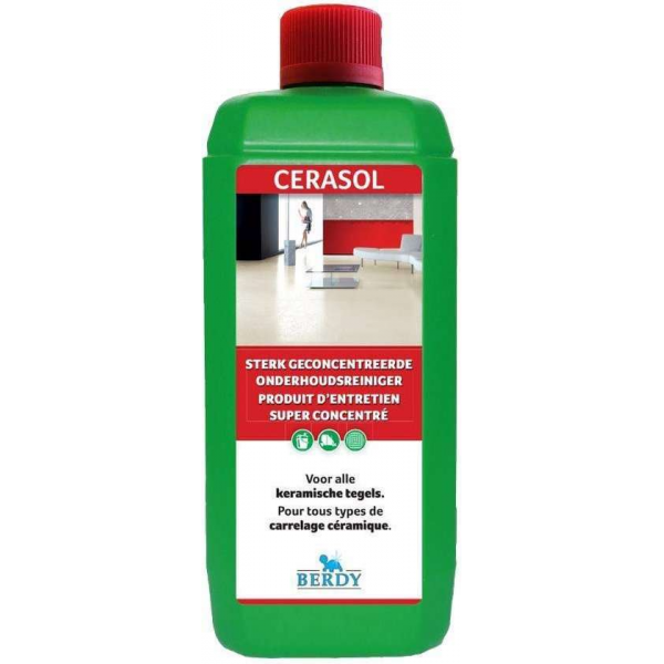 Cerasol - Sterke onderhoudsreiniger KERAMISCHE TEGELS - Berdy - 1 L Cerasol - Sterke onderhoudsreiniger KERAMISCHE TEGELS - Berdy - 1 L