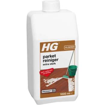 HG parket reiniger extra sterk - 1L - ook geschikt voor het verwijderen van beschermfilms