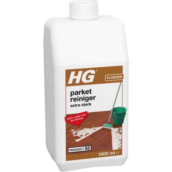 HG parket reiniger extra sterk - 1L - ook geschikt voor het verwijderen van beschermfilms HG parket reiniger extra sterk - 1L - ook geschikt voor het verwijderen van beschermfilms