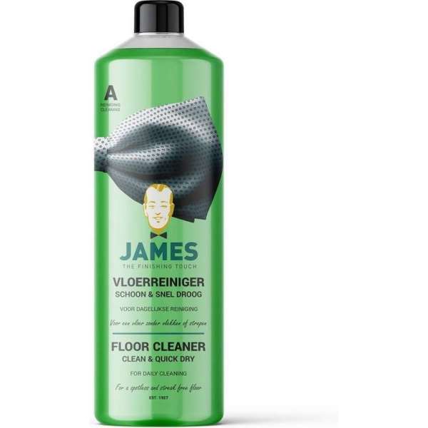 James Laminaatreiniger Schoon & Snel droog James Laminaatreiniger Schoon & Snel droog
