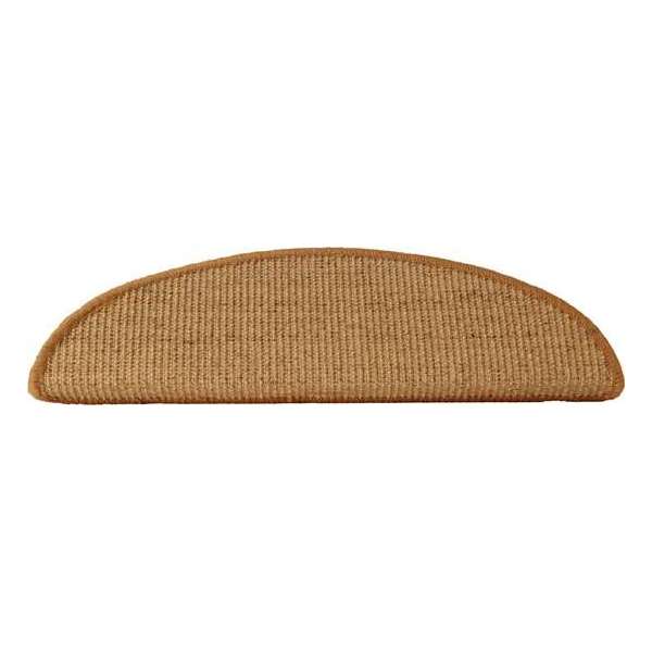 Trapmat sisal tweed 17*56 cm set 15 stuks Trapmat sisal tweed 17*56 cm set 15 stuks