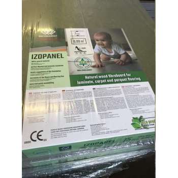 Groene ondervloer plaat 7 mm/ 10 m² pack