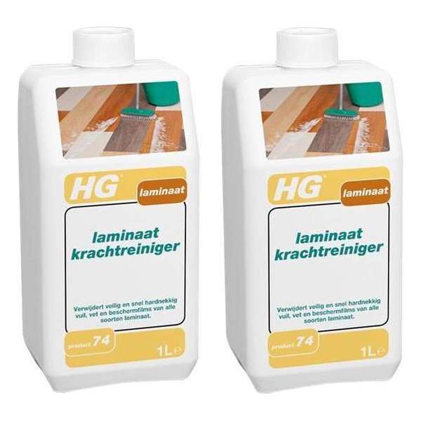 HG Laminaat krachtreiniger 1000ml - 2 Stuks ! HG Laminaat krachtreiniger 1000ml - 2 Stuks !