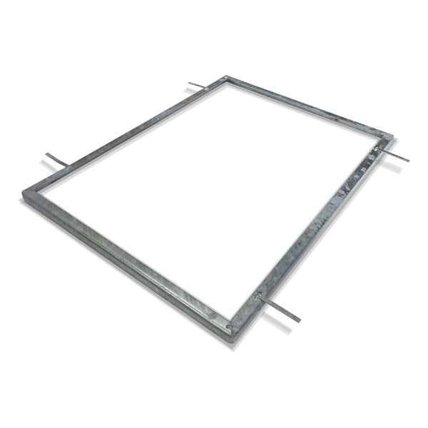 Vloerluik inlegrand met ankers 810x 610 mm hoek 25/25mm Vloerluik inlegrand met ankers 810x 610 mm hoek 25/25mm