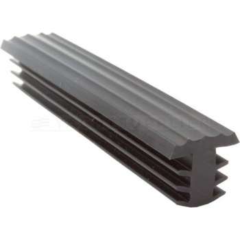 Traptrede profiel Zwart - 25 meter