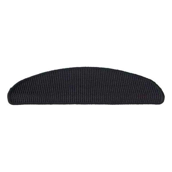 Trapmat sisal zwart set 15 stuks 17* 56 cm Trapmat sisal zwart set 15 stuks 17* 56 cm