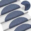 Trapmat zelfklevend 54x16x4 cm naaldvilt blauw 15 st
