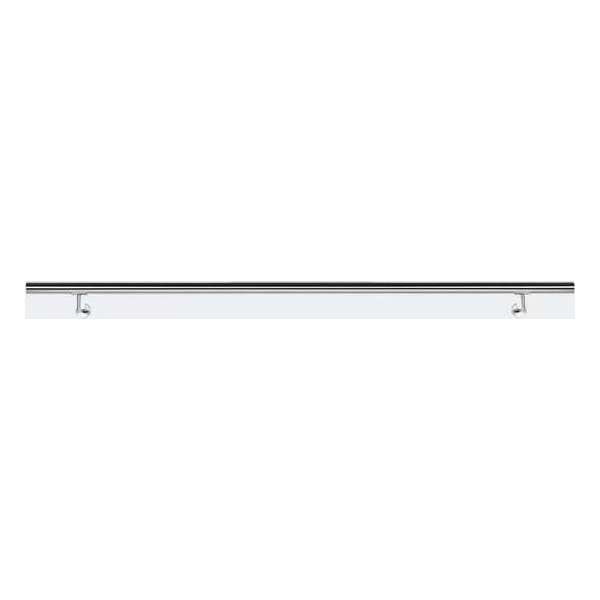 Roestvrij stalen leuning, trapleuning 140 cm - trap leuning rvs geborsteld - met houders - 1400 mm - Multistrobe Roestvrij stalen leuning, trapleuning 140 cm - trap leuning rvs geborsteld - met houders - 1400 mm - Multistrobe