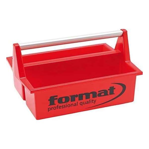 Gereedschapskisten 395x29x215mm rood FORMAT Gereedschapskisten 395x29x215mm rood FORMAT