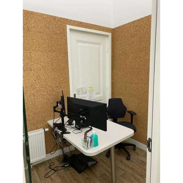 Kurk - wandtegel - wandkurk - akoestisch - isolerend - prikbord - 10 mm Kurk - wandtegel - wandkurk - akoestisch - isolerend - prikbord - 10 mm