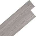 Vloerplanken zelfklevend 5,02 m² 2 mm PVC donkergrijs