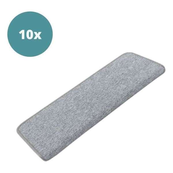 Luxe Trapmatten XXL - 10 stuks - 65x25 cm – Rechthoekig - Antraciet - Trapmat Zelfklevend – Geluiddempend Luxe Trapmatten XXL - 10 stuks - 65x25 cm – Rechthoekig - Antraciet - Trapmat Zelfklevend – Geluiddempend