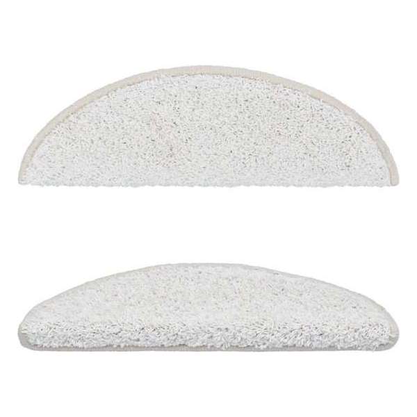 vidaXL 15 st Trapmatten 56x20 cm wit vidaXL 15 st Trapmatten 56x20 cm wit