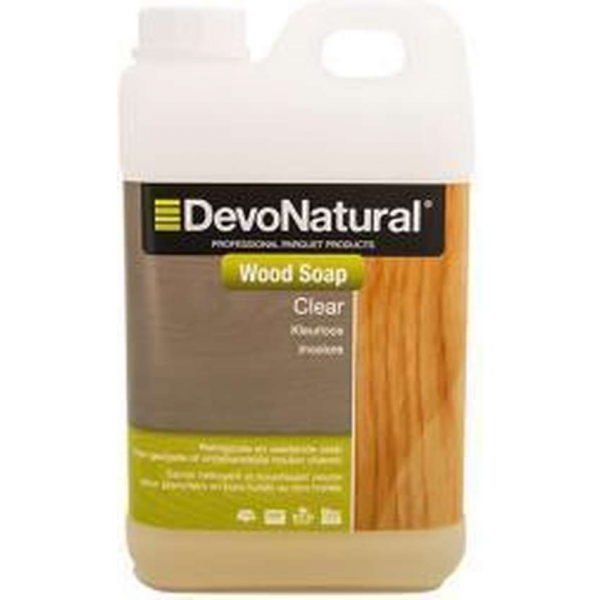 DevoNatural Wood Soap Clear / Houtzeep - 2 liter DevoNatural Wood Soap Clear / Houtzeep - 2 liter