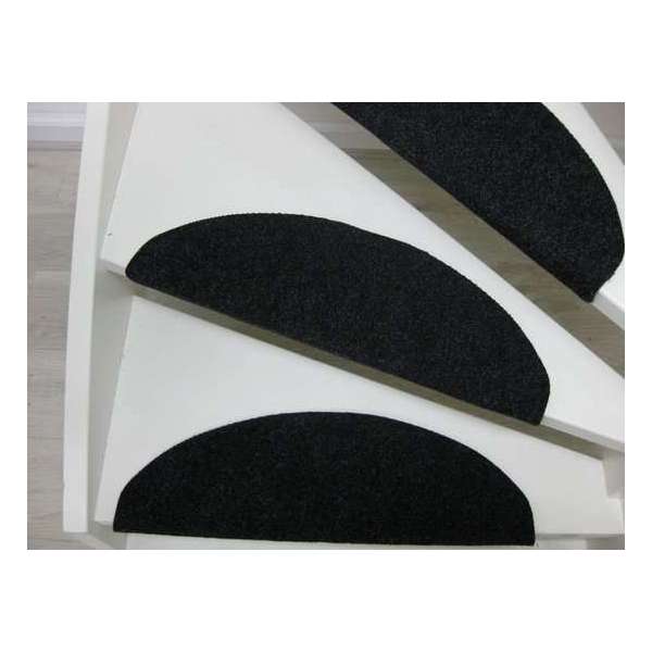 Trapmatten Borneo- 65x21x4 cm- Antraciet- 15 stuks Trapmatten Borneo- 65x21x4 cm- Antraciet- 15 stuks