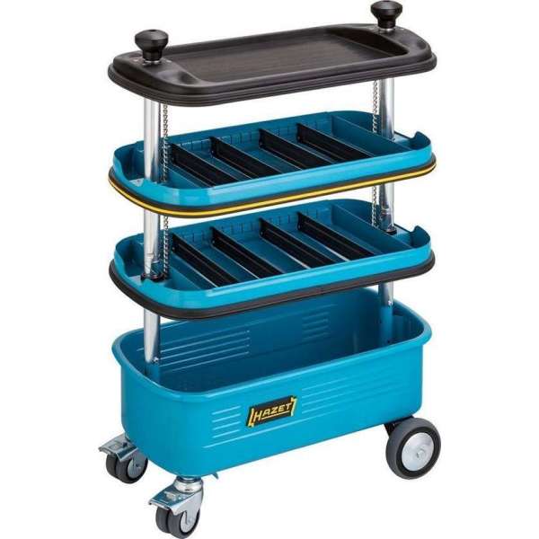 Hazet 166N Gereedschapswagen met inklapbare plateaus Hazet 166N Gereedschapswagen met inklapbare plateaus