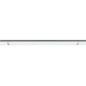 Roestvrij stalen leuning, trapleuning 160 cm - trap leuning rvs geborsteld - met houders - 1600 mm - Multistrobe