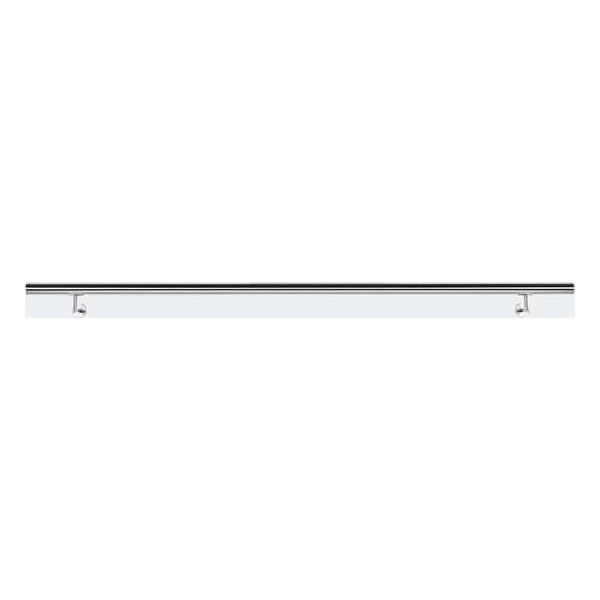 Roestvrij stalen leuning, trapleuning 160 cm - trap leuning rvs geborsteld - met houders - 1600 mm - Multistrobe Roestvrij stalen leuning, trapleuning 160 cm - trap leuning rvs geborsteld - met houders - 1600 mm - Multistrobe