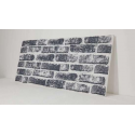 5 panelen 2,5 m2 (100 x 50 cm) 3D wandpanelen steenstrips gevelbekleding wandbekleding brickstone code 1703