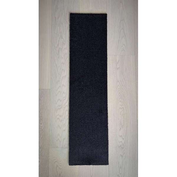 ATLAS luxueuze hoogpolige tapijttegel plank 25x100 cm | 10 stuks 2,50 m2 | zwart - bruin ATLAS luxueuze hoogpolige tapijttegel plank 25x100 cm | 10 stuks 2,50 m2 | zwart - bruin