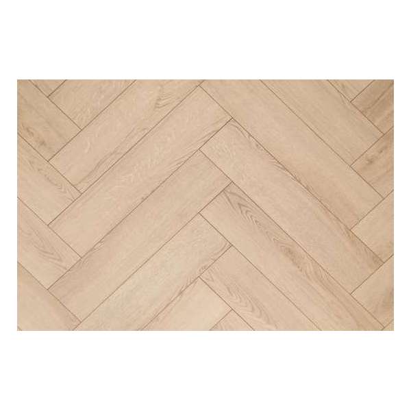 Floer Visgraat Laminaat Vloer - Creme Eiken 64 x 14,3 x 1,2 cm Floer Visgraat Laminaat Vloer - Creme Eiken 64 x 14,3 x 1,2 cm