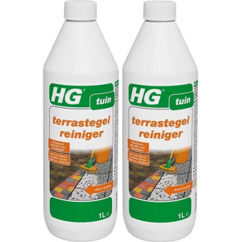 HG Terras - Tegel - Grind reiniger voor aanslag | 2 Stuks !