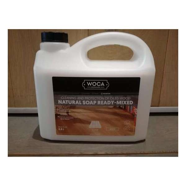 WOCA Natuurzeep Naturel Ready Mixed -2,5 liter WOCA Natuurzeep Naturel Ready Mixed -2,5 liter