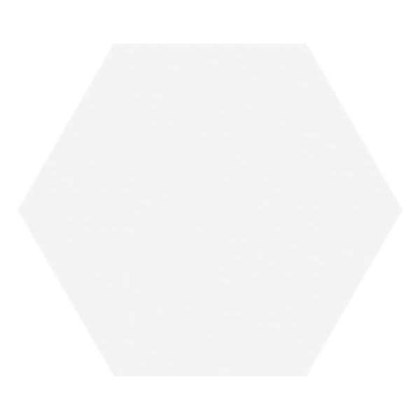 1,16m² - Hexagon / zeshoek vloer- en wandtegels - Timeless White Mat 15x17 - Wandtegels keuken / badkamer 1,16m² - Hexagon / zeshoek vloer- en wandtegels - Timeless White Mat 15x17 - Wandtegels keuken / badkamer