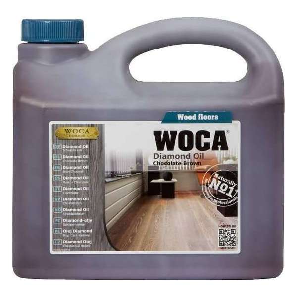 WOCA Diamond Oil Chocolate Brown - 2,5 liter WOCA Diamond Oil Chocolate Brown - 2,5 liter