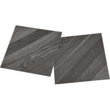 Vloerplanken 20 st zelfklevend 1,86 m² PVC gestreept grijs