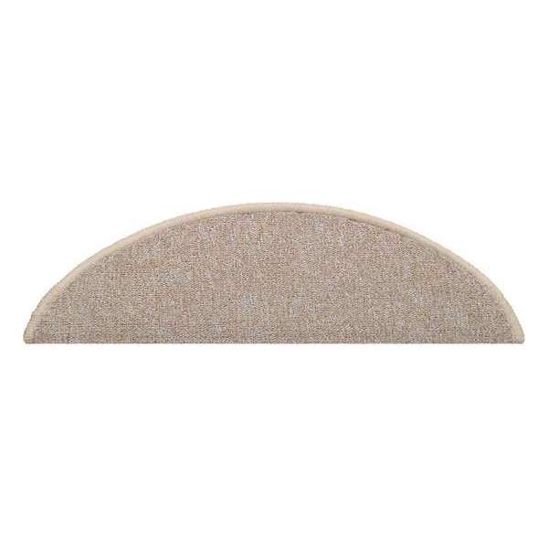 Trapmat Cortona Beige 15 stuks - 17x56 cm haak 4 cm Trapmat Cortona Beige 15 stuks - 17x56 cm haak 4 cm