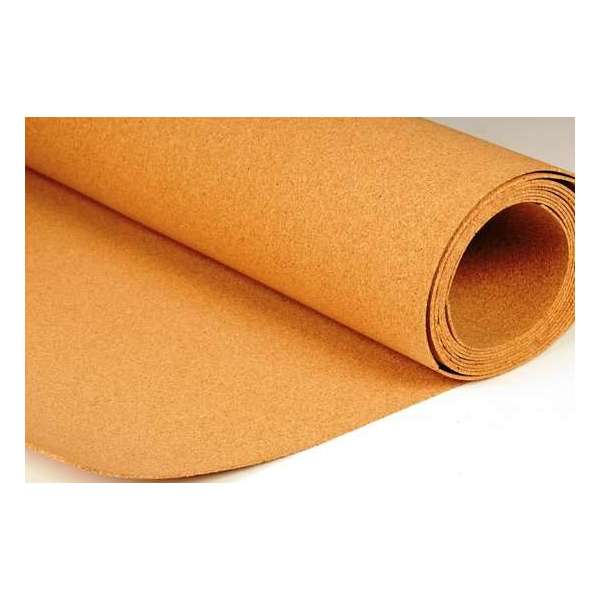 Isolatie kurk op rol - 2 mm dik (4 m2) Isolatie kurk op rol - 2 mm dik (4 m2)