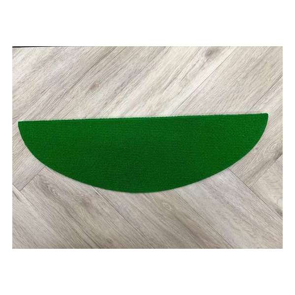 Zelfklevende Halve Maantjes voor Trap - 14 Stuks - Groen - 56x20x3,5cm - Trapmatten - Trapmatten set Zelfklevende Halve Maantjes voor Trap - 14 Stuks - Groen - 56x20x3,5cm - Trapmatten - Trapmatten set
