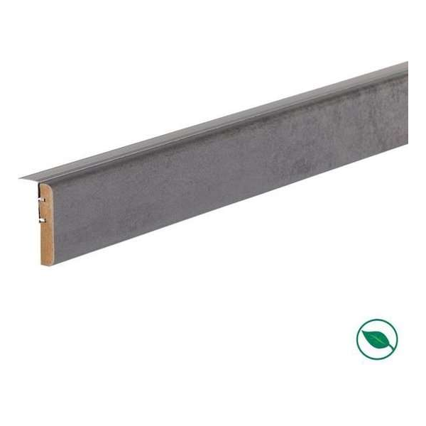 Maestro Steps - afwerkprofiel - overgangsprofiel-uitloopprofiel -trapneus met aluminium profiel - Dark grey - 130 x 5 ,5 cm Maestro Steps - afwerkprofiel - overgangsprofiel-uitloopprofiel -trapneus met aluminium profiel - Dark grey - 130 x 5 ,5 cm