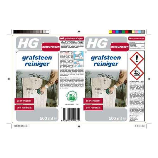 HG grafsteenreiniger 500ml HG grafsteenreiniger 500ml