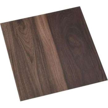 vidaXL Vloerplanken zelfklevend 55 st 5.11 m² PVC donkerbruin