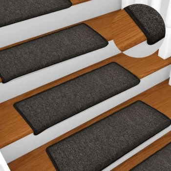 vidaXL Trapmatten 15 st 65x25 cm antraciet  VDXL_134567