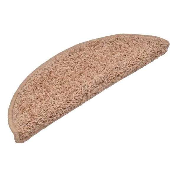 vidaXL 15 st Trapmatten 56x20 cm beige vidaXL 15 st Trapmatten 56x20 cm beige