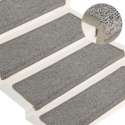 vidaXL Trapmatten 15 st 65x25 cm wit en grijs