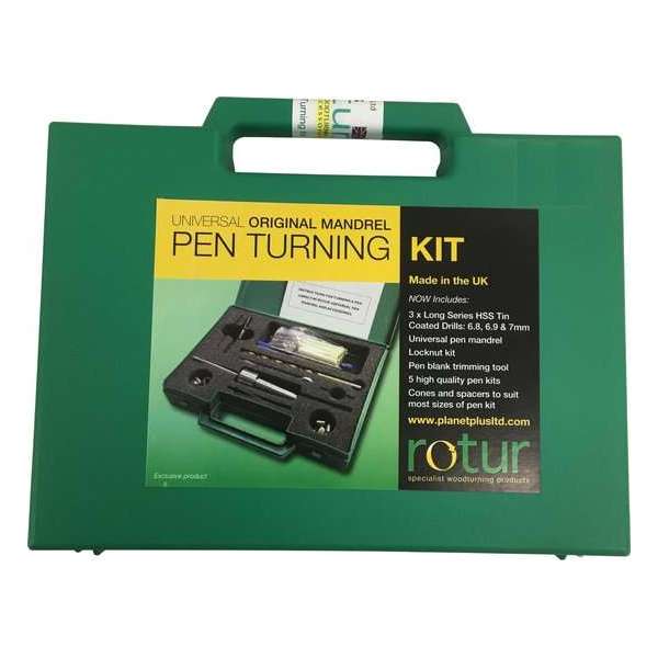 Rotur Universal Original Mandrel Pen Turning Kit MK1 Rotur Universal Original Mandrel Pen Turning Kit MK1
