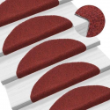 Trapmat trapbekleding trap set 15 rood zelfklevend plakmat plakken