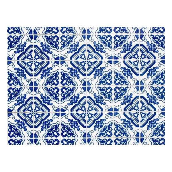 Vloerkleed vinyl | Blue Lissa Vloerkleed vinyl | Blue Lissa