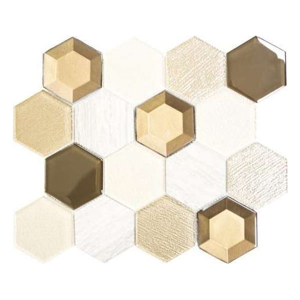 Mozaiektegel Beige Mix - 26.5 x 30.5 cm Mozaiektegel Beige Mix - 26.5 x 30.5 cm